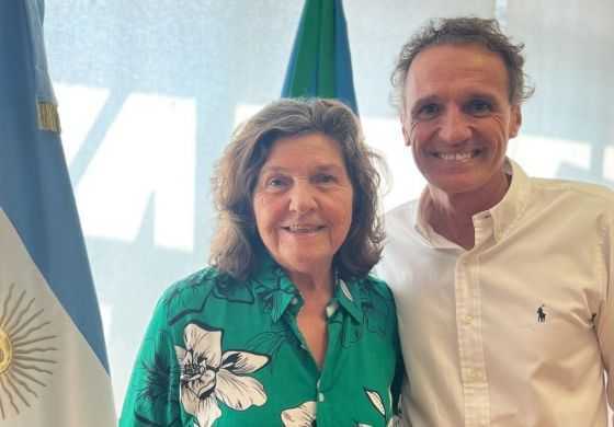  Preocupada por culminar las obras del distrito, Gianini se reunió con Katopodis