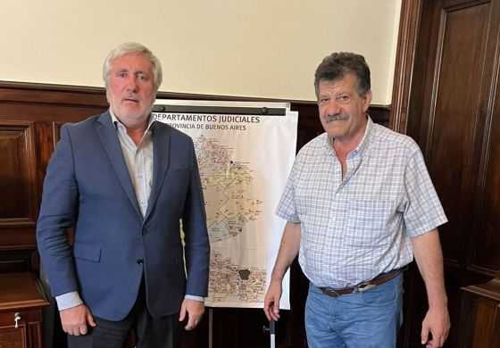  Barenghi visitó a Conte Grand para gestionar la creación de una Fiscalía