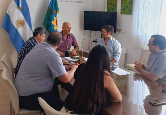  Técnicas para hacer crecer la coparticipación: Lago recibió a funcionarios de Barenghi