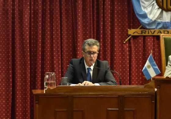  Con un discurso acalorado, Martínez puso en marcha las sesiones del HCD