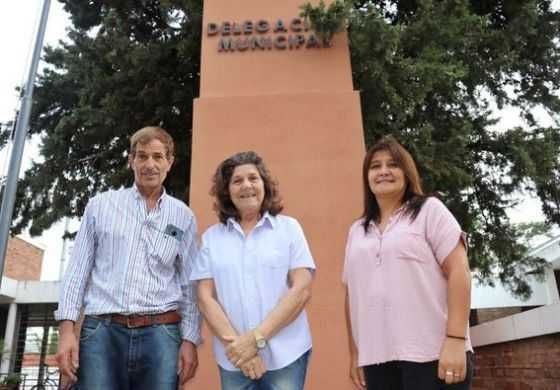  Con proyectos en mente, Gianini recorrió Curarú junto a su nuevo delegado