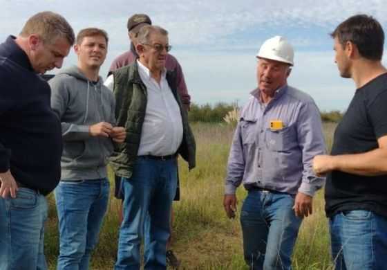  Bacello ponderó la reanudación de la obra de la línea 33 de El Triunfo