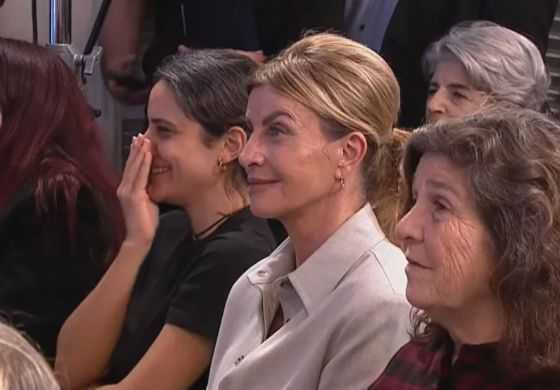  Gianini volvió a encontrarse con CFK y estuvo presente en su acto en el Instituto Patria