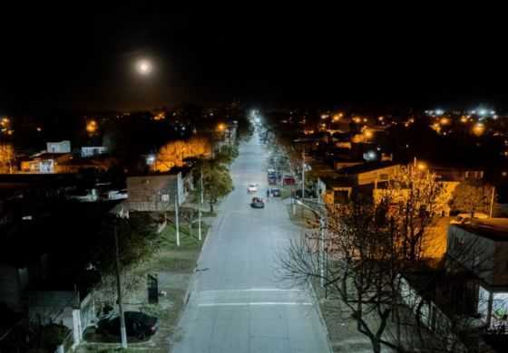  Led de punta a punta: Más luminosidad para Los Toldos