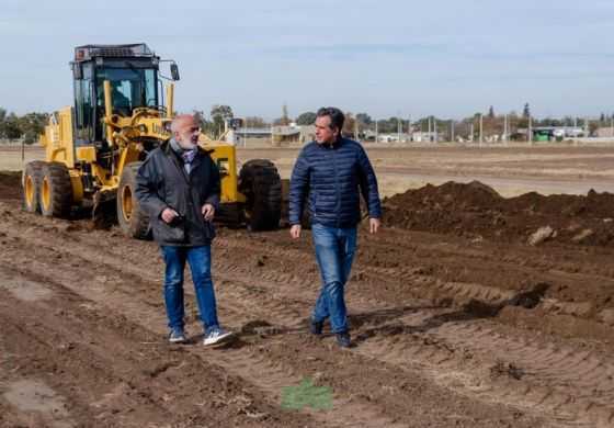  ¿En qué instancia están los trabajos en el loteo Alzamora?