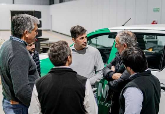  "Acompañando el desarrollo": Flexas dijo presente en la inauguración de un Centro de Multiservicios 