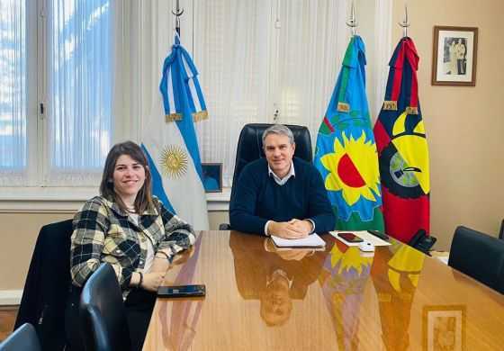  Darío Golía y Micaela Olivetto protagonizaron un encuentro de alto voltaje político