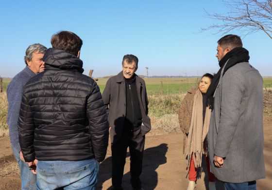  Barenghi supervisó trabajos en Mechita
