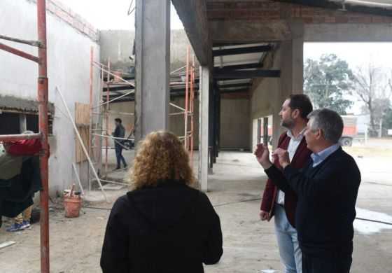  Serenal recorrió la construcción del nuevo edificio del Concejo Deliberante 