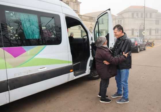  La combi municipal que conecta a las localidades llegará hasta Mechita