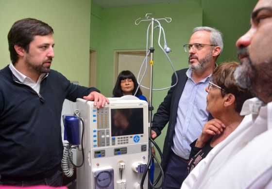 Nicolás Kreplak pasó por Junín y dejó un mensaje a la oposición: "Las obras se terminan"