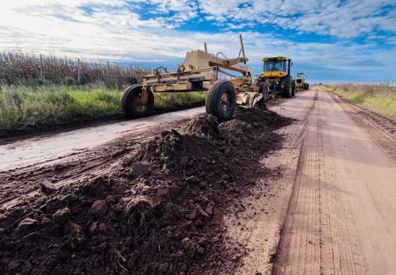  Mittelbach convocó al agro para presentar su ambicioso plan de caminos rurales