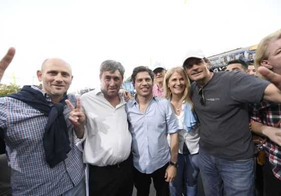 La Cuarta marcó presencia en Berisso, donde Axel Kicillof llevó adelante su acto por el Día de la Lealtad