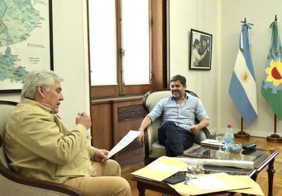  Centrado en el desarrollo del distrito, Alegre ratificó la articulación con la Provincia