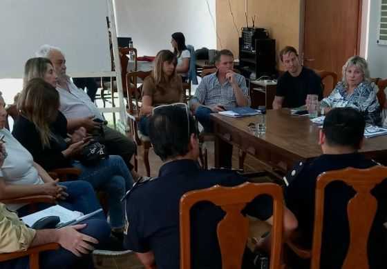  Reunión por la inseguridad: UxP se entrevistó con autoridades policiales