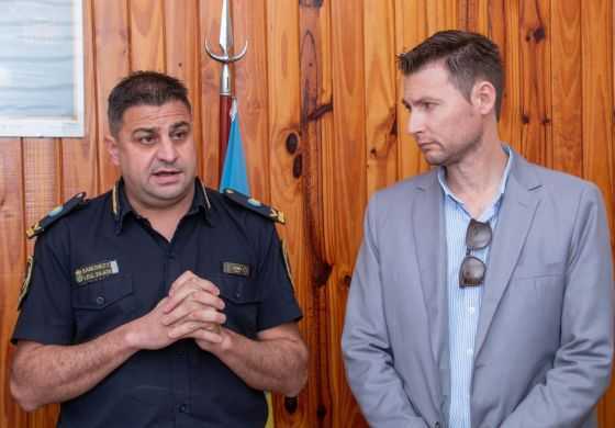 Leandro N. Alem tiene nuevo comisario y junto al intendente expusieron las prioridades en seguridad