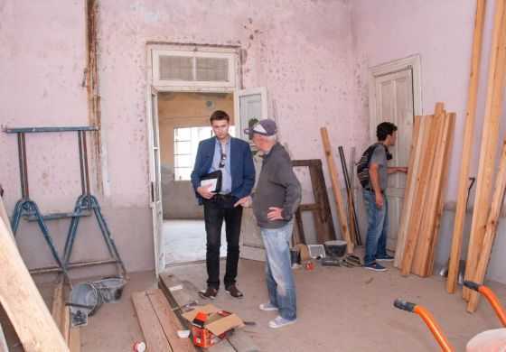  Así avanzan las obras en una histórica casona donde funcionarán el Museo y la Casa de Cultura