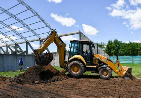  Comenzó la cuarta etapa de obras en el Polideportivo: en qué consisten