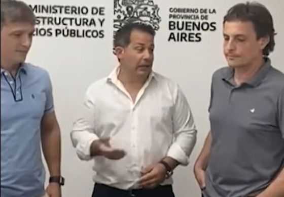  Dieron un paso "histórico" y está más cerca de concluirse el tendido eléctrico en Quiroga