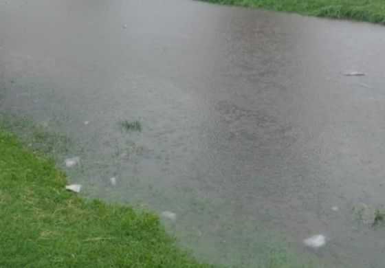 Nueve de Julio: cayeron más de 150 mm y hubo familias asistidas por el temporal