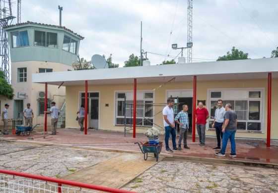  Una obra que toma vuelo: Petrecca destacó el avance de las tareas que se despliegan en el Aeródromo