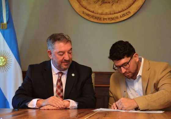 Intendente radical puso la firma a un convenio clave con la UNNOBA: de qué se trata y cómo impacta en el distrito