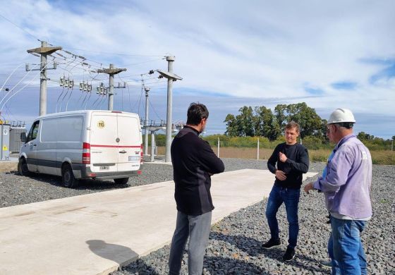  Baccello celebró la concreción de una obra clave para el futuro energético de El Triunfo