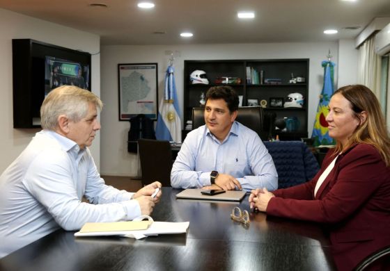 Con el conflicto de los colectivos encendido, Britos visitó a un ministro de Kicillof