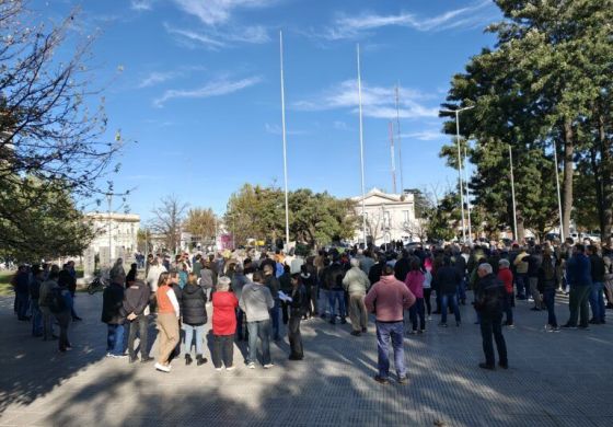 Productores rurales reclamaron en Casares y el Municipio respondió: "Estamos trabajando como todos los días"