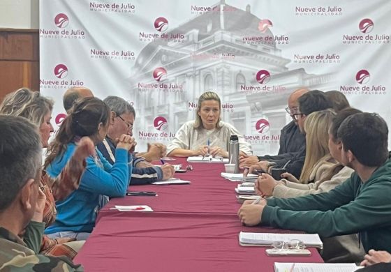 Por la emergencia hídrica, Gentile juntó al Comité de Crisis con la accesibilidad a los pueblos como centro