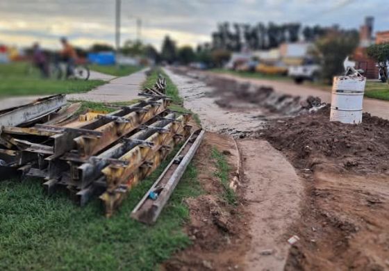  Barrio Plan Federal de Vedia: se completaron 7 cuadras y Ferraris promete 5 más