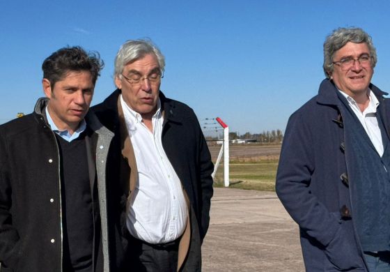 Kicillof llegó a General Villegas tras el salto de Alegre: la agenda de gestión y obras