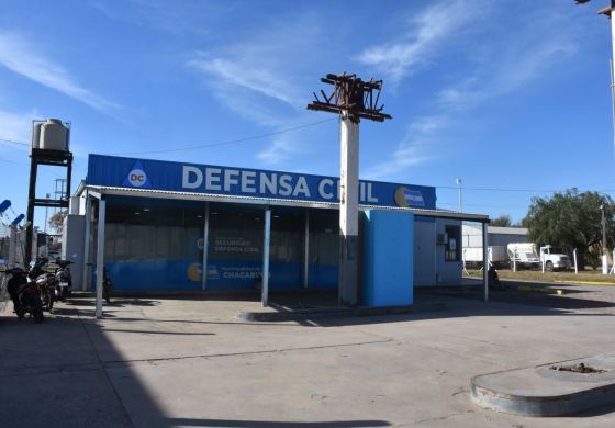 Golía cortó cinta a la nueva casa de Defensa Civil y puso en valor el trabajo de los agentes
