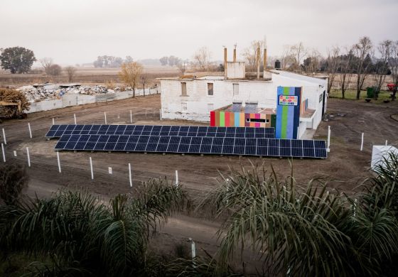 Municipio de la Cuarta estrenó su parque solar municipal: para qué sirve y cuáles son las características