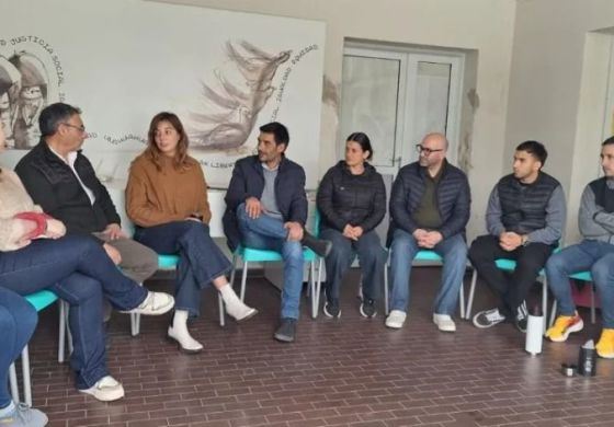 Con Videla a la cabeza, La Cámpora llevó la campaña de Fuerza Patria a distrito radical