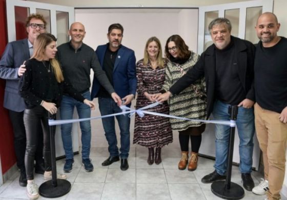 Lago y el ministro de más confianza de Kicillof cortaron cinta a la ampliación del Centro Universitario de Alberti