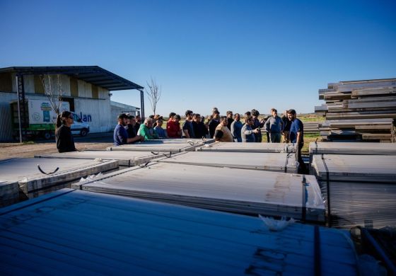 En Alberti dieron un paso clave para avanzar con la instalación del parque solar