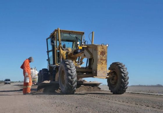 Avanzan las obras en una ruta clave para la producción de la Cuarta