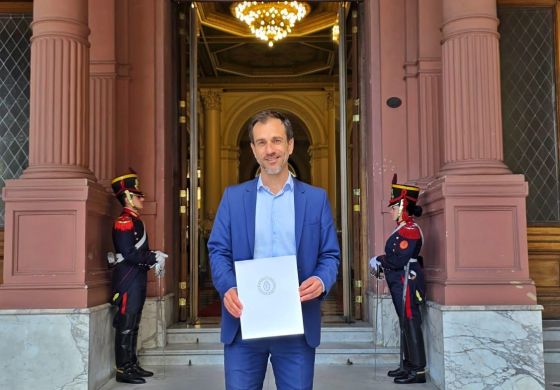 Petrecca volvió a acercarse a LLA: Estuvo en la Rosada con el "ministro negociador"