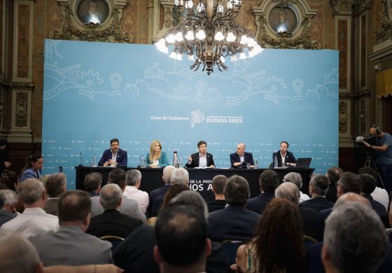 Alexis Guerrera acompañó a Kicillof en la presentación del Presupuesto 2026