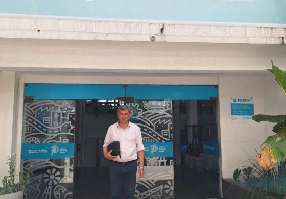 Pugnaloni fue a gestionar obras a La Plata y el martes firmará una con Kicillof