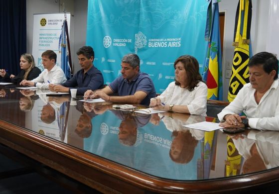 Baccello participó de la licitación para la apertura de traza que conectará Carlos Tejedor con Lincoln