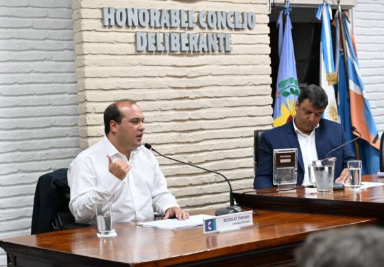 "Fueron dos años de dificultad económica": Recoulat abrió sesiones y expuso los planes de gestión