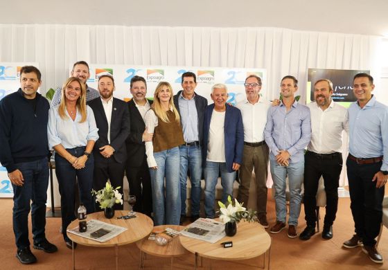Walter Torchio reapareció en la escena política con una foto peronista en Expoagro