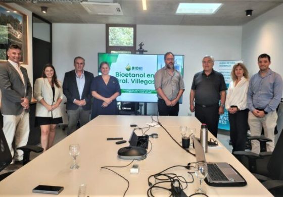 Alegre fue a respaldar un proyecto clave para Villegas ante la Provincia