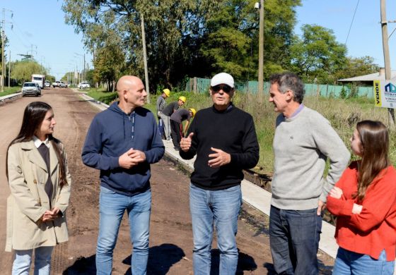 Katopodis desde Casares con Stadnik y Lago: "Me quedo tranquilo de contar con los intendentes"