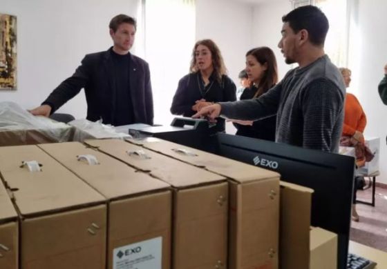 Con foco en la digitalización, distritos de la Cuarta refuerzan la salud con apoyo provincial