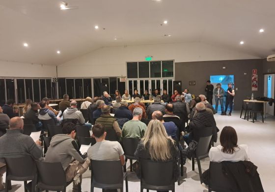 Golía juntó a productores, la Sociedad Rural y funcionarios para abordar los problemas viales