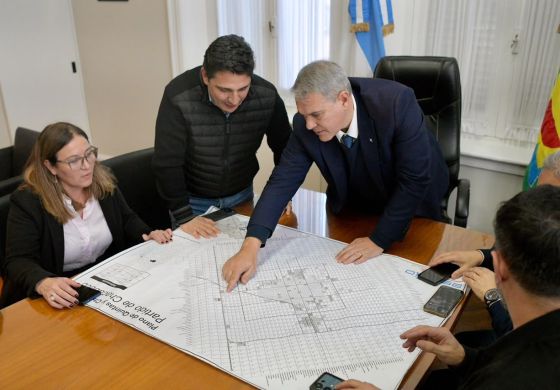 Marinucci y Golía avanzan con un proyecto clave para garantizar el transporte público en Chacabuco