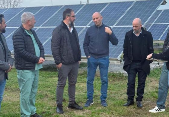 Barenghi, Gaute y Lago recorrieron el avance de una obra clave para Alberti y Bragado